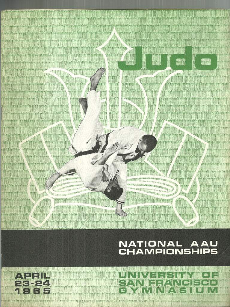 1965 National A.A.U. Judo Championships Program